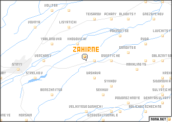 map of Zahirne