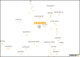 map of Zaiambo