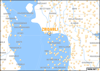 map of Zāidwāli