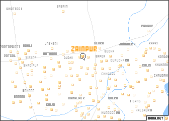 map of Zainpur