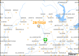 map of Záitegui