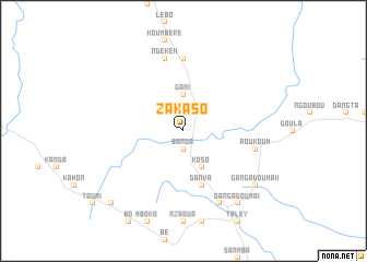 map of Zakaso