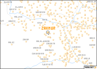 map of Zakmur