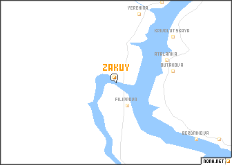 map of Zakuy