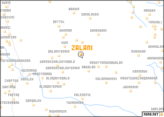 map of Zalānī