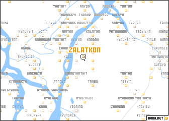 map of Zalatkon