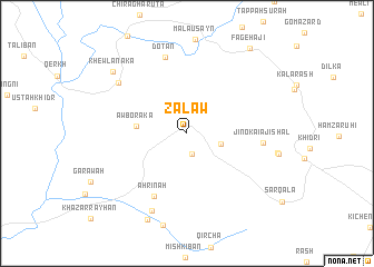 map of Zālāw