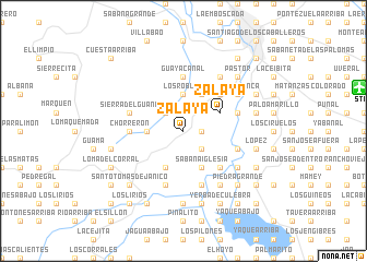 map of Zalaya