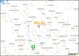 map of Zallaj