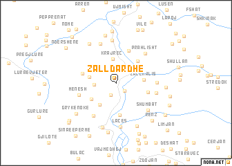 map of Zall-Dardhë