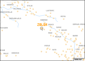 map of Zalom