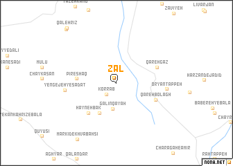 map of Zāl