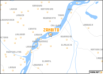 map of Zambito