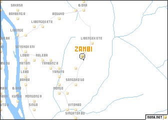 map of Zambi