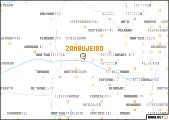 map of Zambujeiro