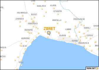 map of Zamet