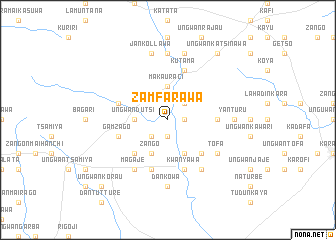 map of Zamfarawa
