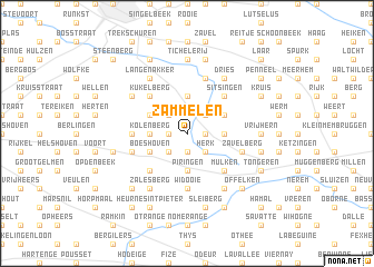 map of Zammelen