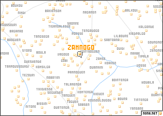 map of Zamnogo