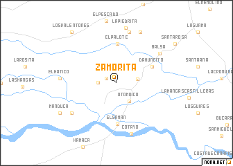 map of Zamorita