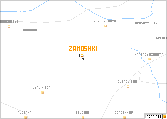 map of Zamoshki