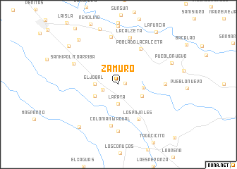 map of Zamuro
