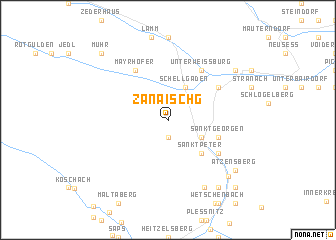 map of Zanaischg