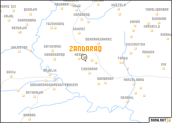 map of Zandaraq