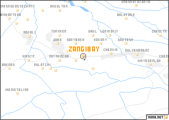 map of Zangibay