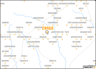 map of Zango