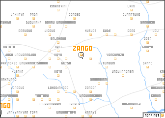 map of Zango