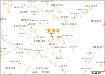 map of Zankai
