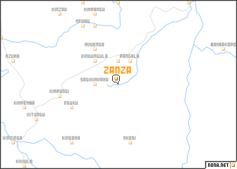 map of Zanza