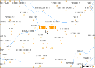 map of Zaouia Irs