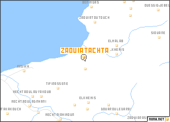 map of Zaouia Tachta