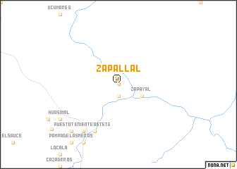 map of Zapallal