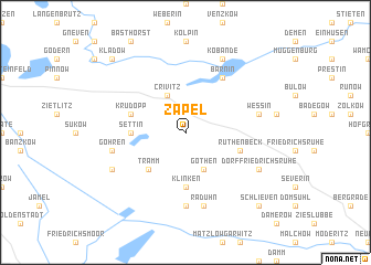 map of Zapel