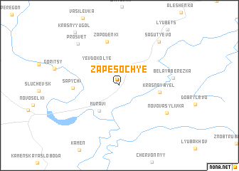 map of Zapesoch\