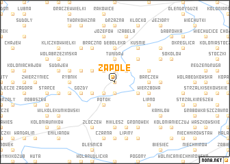 map of Zapole