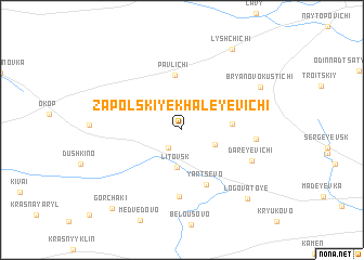 map of Zapol\