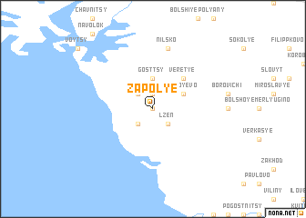 map of Zapol\