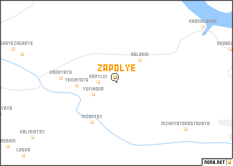 map of Zapol\