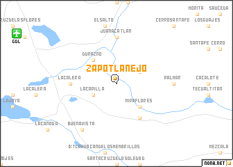 map of Zapotlanejo