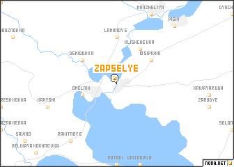 map of Zapselʼye