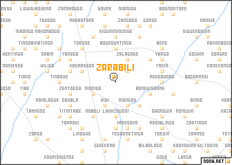 map of Zarabili