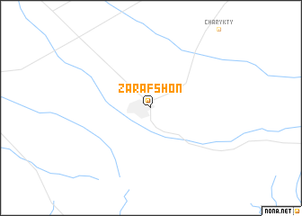 map of Zarafshon