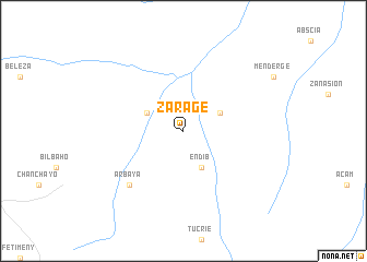 map of Zarage