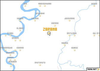 map of Zarama