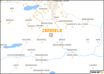 map of Zara Mela