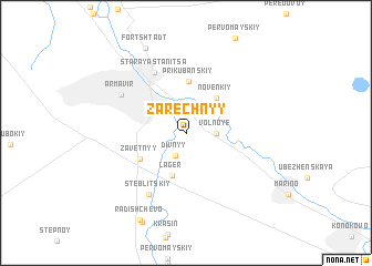 map of Zarechnyy